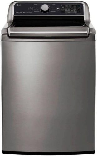 LG 5.5 cu. Ft. Smart Wi-Fi Enabled Top Load Washer with TurboWash3D™ Technology: Mega Capacity Smart Top Load Washer