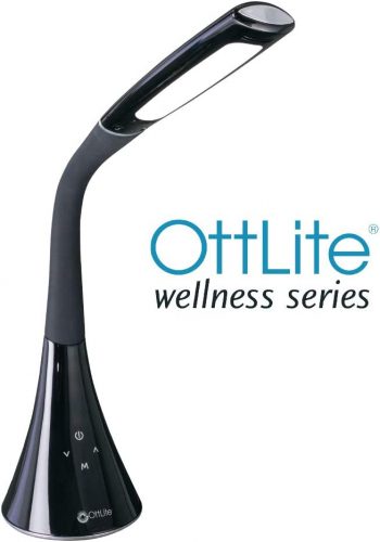 Light up your workspace with OttLite Swerve LED Desk Lamp! With its sleek design and 3 color modes, it’s perfect for any task at hand. And with a built-in USB port, you can charge your devices while you work. Get ready to swerve into productivit