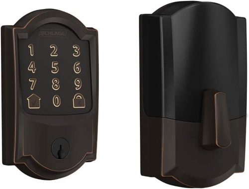 Secure Your Home with the Schlage Deadbolt BE489WB-CEN-622 Smart Lock