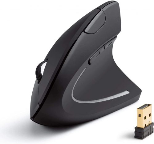 Comfort and Control at Your Fingertips – Anker 2.4G Wireless Vertical Ergonomic Optical Mouse