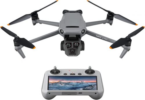 Capture the world from above with the DJI Mavic 3 Pro and enjoy ultimate control with the DJI RC screen remote controller