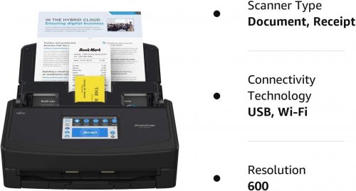 The Fujitsu ScanSnap iX1600 Wireless: Simplify your document management process