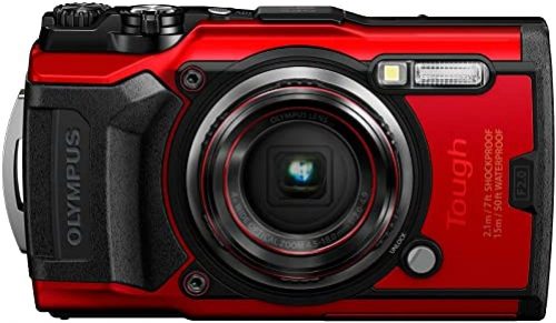 Dive deeper and capture more with the OM System Olympus TG-6 Red – the ultimate underwater camera for adventurous photographers seeking exceptional performance and durability