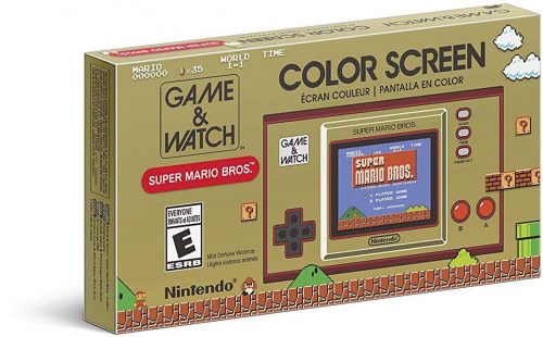 Relive the Nostalgia with Nintendo Game and Watch Super Mario Bros Handheld – Classic Fun On-the-Go!
