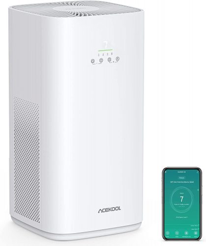 Intelligent Air Filtration: Acekool Smart WIFI Air Purifier for Large Rooms