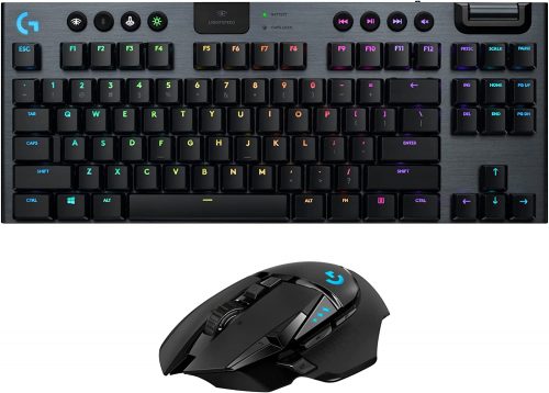 Elevate Your Gaming Experience with Logitech G502 LIGHTSPEED Wireless Gaming Mouse and G915 TKL LIGHTSPEED Wireless RGB Mechanical Gaming Keyboard