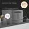 Effortless Cleaning Made Compact: hOmeLabs Digital Countertop Dishwasher – The Energy Star Certified Solution for Small Apartments, Dorms, Boats, and RVs!