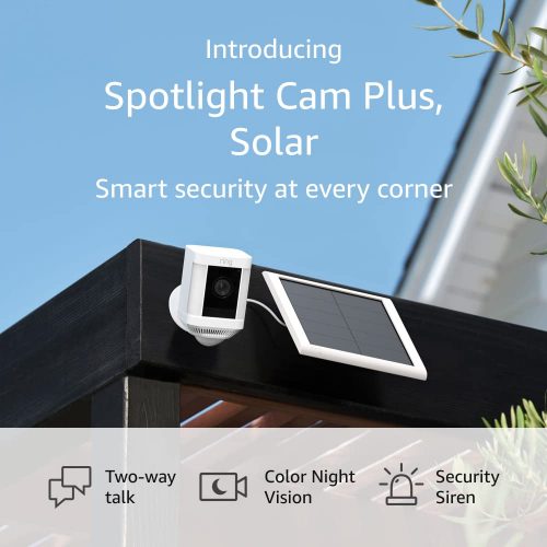 Shine a Light on Your Security with the Ring Spotlight Cam Plus Solar