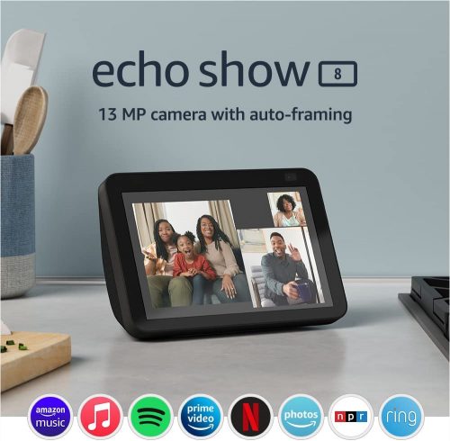 The all-new Echo Show 8 (2nd Gen, 2021 Release) – your ultimate smart display companion for your daily life
