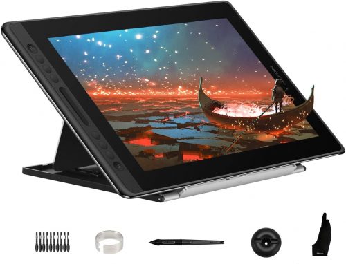 Unleash your creativity with the HUION KAMVAS Pro 16 Graphics Drawing Tablet