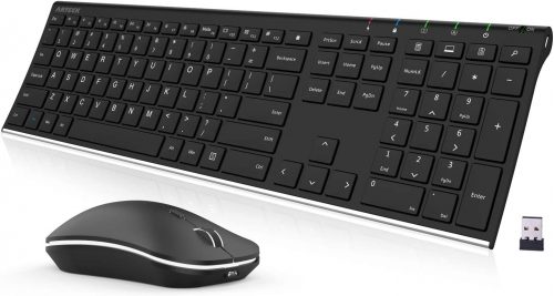 Type in Comfort with the Arteck Wireless Ergonomic Keyboard and Mouse Combo