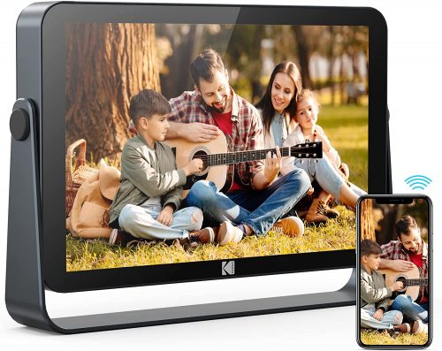 Stay connected with your favorite memories anytime, anywhere with KODAK WiFi Digital Photo Frame