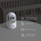 Peace of Mind for Parents: Infant Optics DXR-8 PRO Video Baby Monitor with Interchangeable Lens and VOX Mode