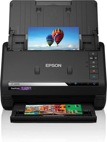 Epson FastFoto FF-680W Wireless High-Speed Photo and Document Scanner
