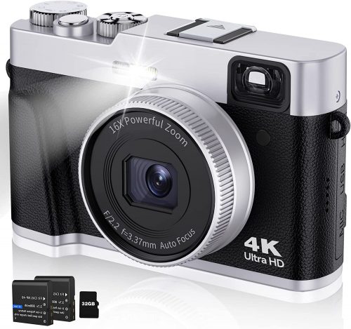 Stunning 4K Digital Camera – the perfect blend of functionality and style for photographers of all levels