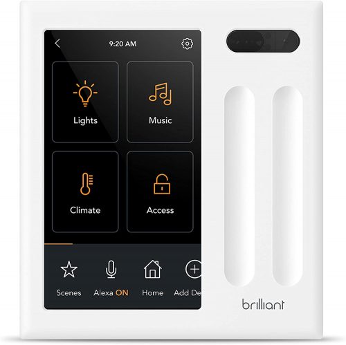 The Brilliant Wi-Fi Smart 2-Switch Control Panel: Control your smart home with ease