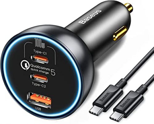 Stay Fully Charged on the Go with Baseus 160W USB-C Car Charger – The Ultimate Fast Charging Solution for Your Devices