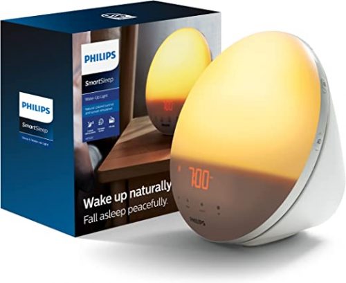 Start Your Day with Radiance: Philips Hue Wake-Up Light with Sunrise Simulation and Headspace Subscription