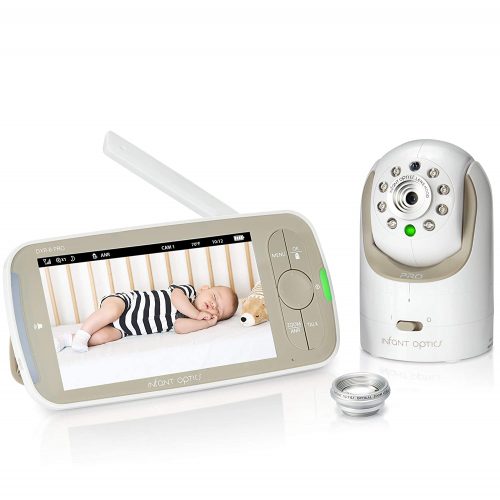Peace of Mind for Parents: Infant Optics DXR-8 PRO Video Baby Monitor with Interchangeable Lens and VOX Mode