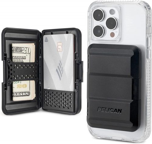 Secure your cards in style with Pelican Magnetic Wallet Card Holder with MagSafe technology