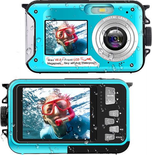 Dive into a world of underwater photography with our waterproof digital camera – the ultimate companion for capturing the beauty and mystery of the ocean depth