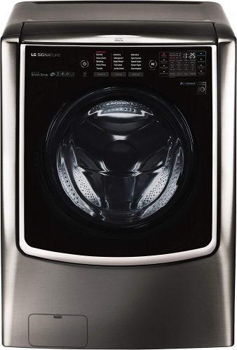 The Ultimate Clean: LG Signature 5.8 cu. Ft. Large Smart Wi-Fi Enabled Front Load Washer
