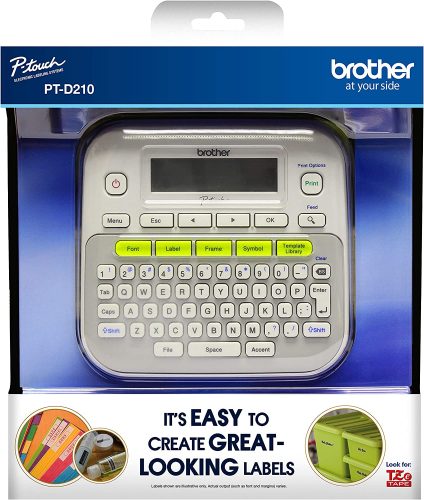 Labeling Made Simple with Brother P-touch PTD210 – Create Professional-Quality Labels with Ease and Precision