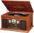Step Back in Time with Victrola Nostalgic 6-in-1 Record Player – A modern twist on classic entertainment, all in one stylish and versatile multimedia center