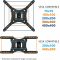 Viewing flexibility with Mount-It! Full Motion TV Wall Mount